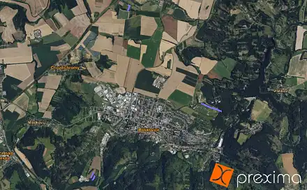 Prodej pozemku 4 060 m², Boskovice, okres Blansko