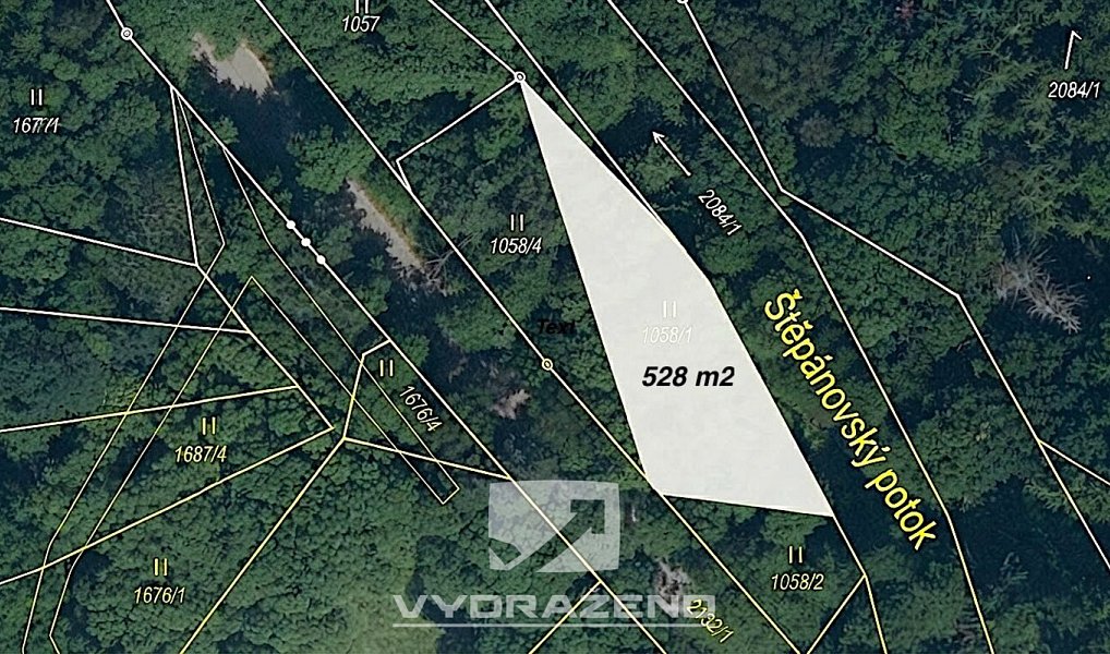 Prodej pozemku, 528 m², Benešov, Soutice