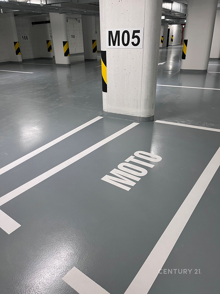 Pronájem garážového stání na motorku v projektu klbnv park