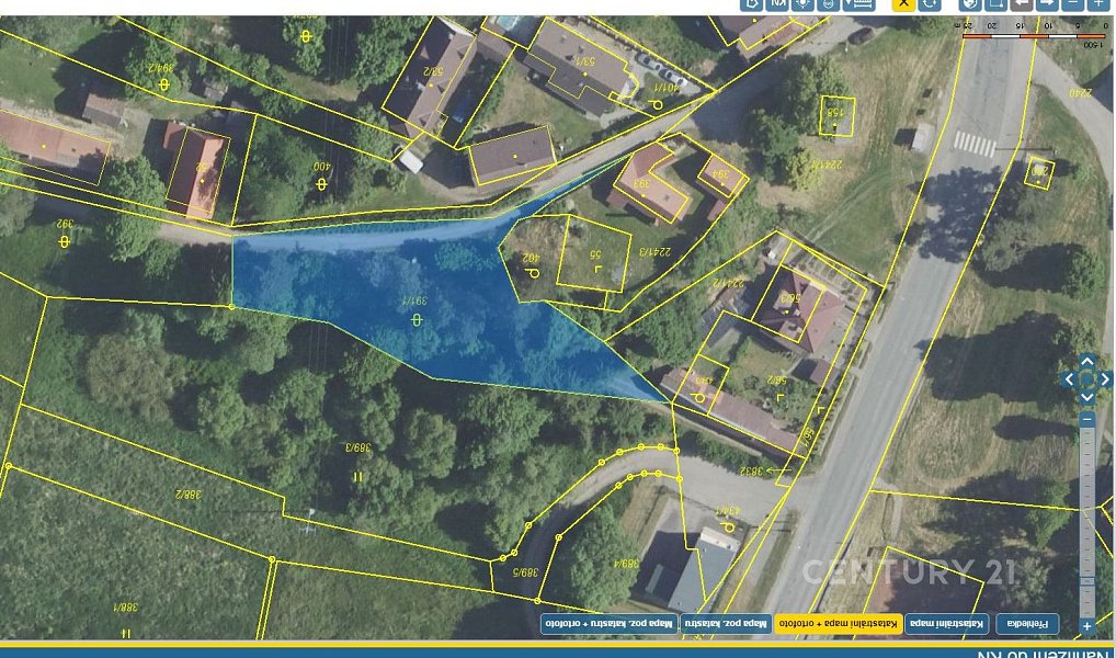 Prodej stavebního pozemku 1 493 m², Horka II – náhled fotky 3