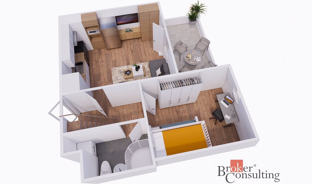 Prodej bytu 2+kk 72 m², Neslovice – náhled fotky 16