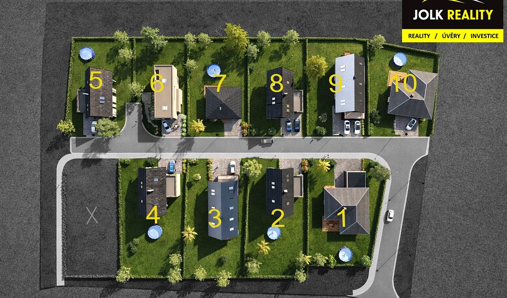 Prodej stavebního pozemku 585 m², Služovice – fotka 1 z 5