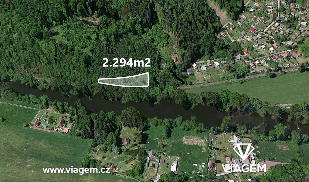 Prodej zahrady 2 294 m², Přestavlky u Čerčan – náhled fotky 3