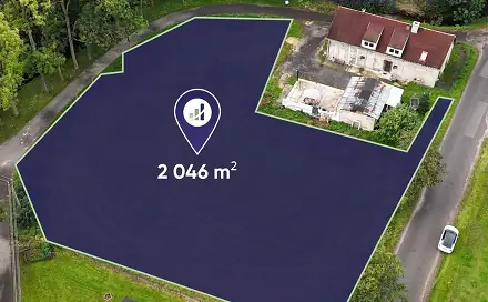 Prodej stavebního pozemku 2 046 m², Dolní Řasnice, okres Liberec