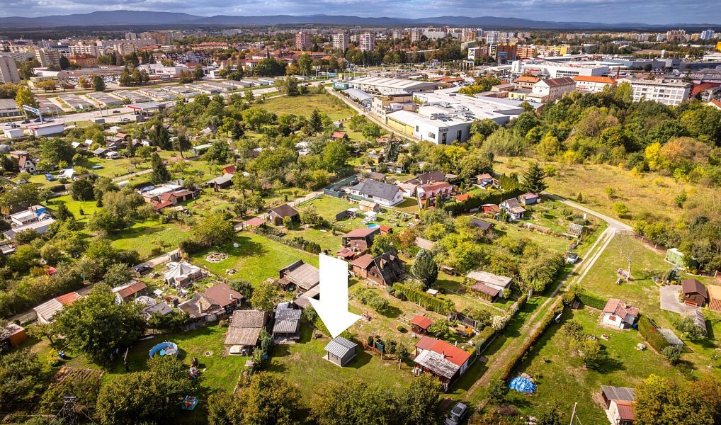 Prodej zahrady 587 m², České Budějovice – náhled fotky 3