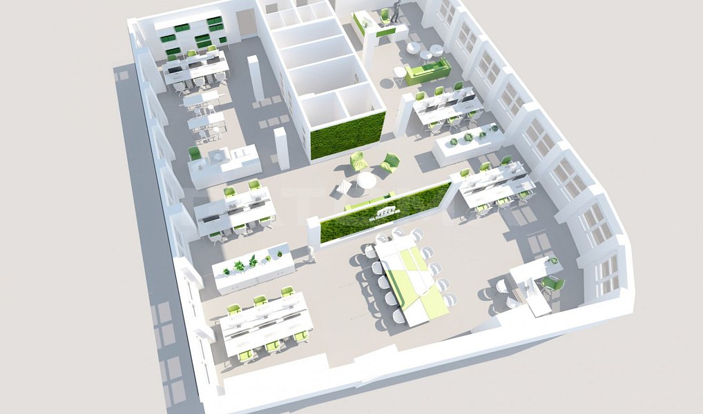 Pronájem kanceláře 405 m², Praha – náhled fotky 20