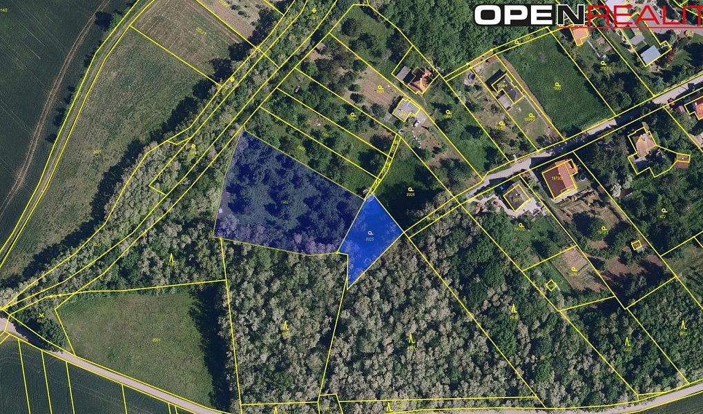 Prodej pozemku, 3963 m², Břeclav, Klobouky u Brna