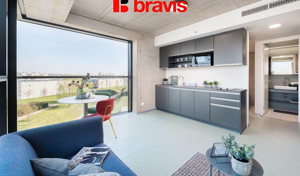 Pronájem bytu 1+kk, 24 m², Trnitá - Brno-město, Brno