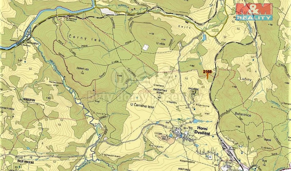 Prodej louky 1 471 m², Horní Dvořiště – náhled fotky 2