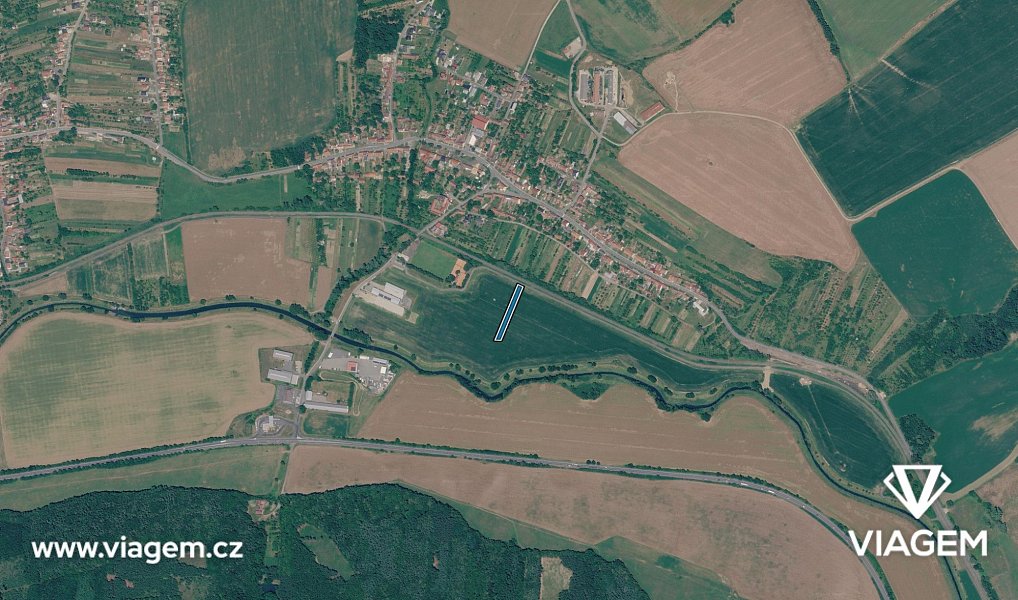 Prodej pole 2 172 m², Drslavice – náhled fotky 3