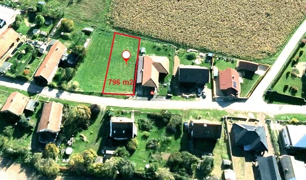Prodej stavebního pozemku 796 m², Opatovice nad Labem – náhled fotky 2