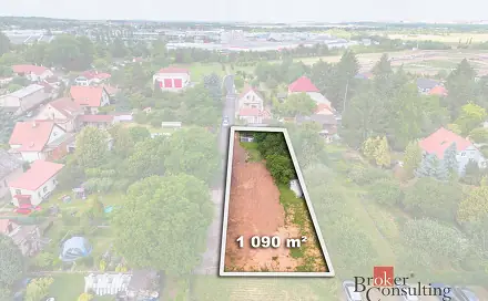 Prodej stavebního pozemku 1 090 m², Čestlice, okres Praha-východ