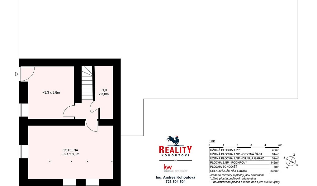 Prodej domu 240 m² s pozemkem 1 844 m², Vranov – náhled fotky 24