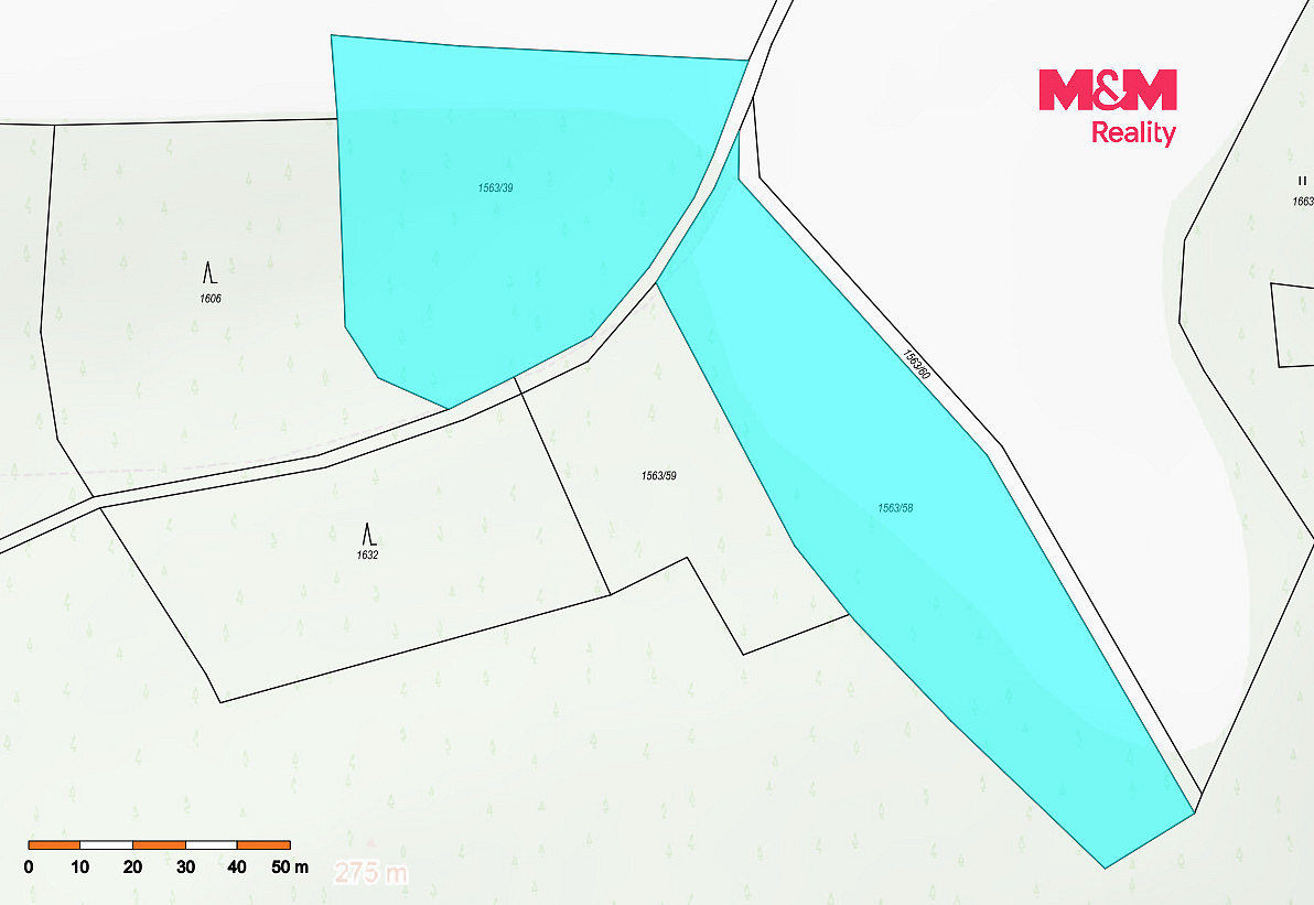 Prodej pole 8 460 m²