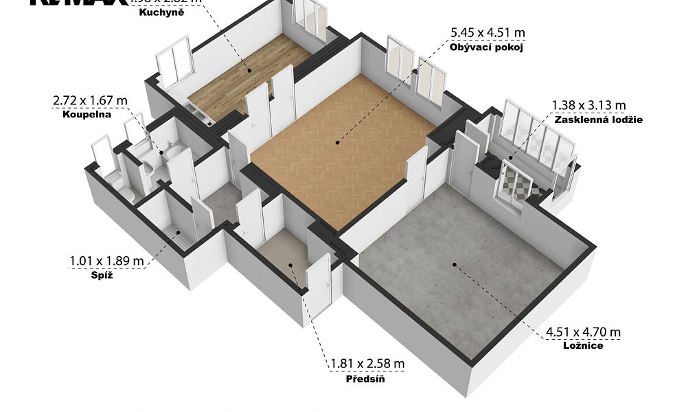 Prodej bytu 2+1 77 m², Ústí nad Labem – náhled fotky 17