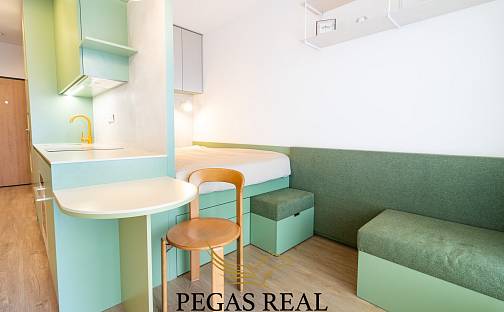 Pronájem bytu 1+kk 19 m², Dornych, Brno - Komárov