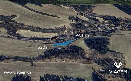 Prodej lesa 4 641 m², Stará Paka, okres Jičín