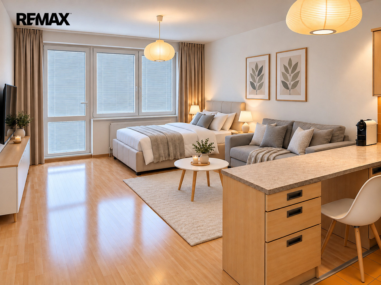 Pronájem bytu 1+kk 40 m²