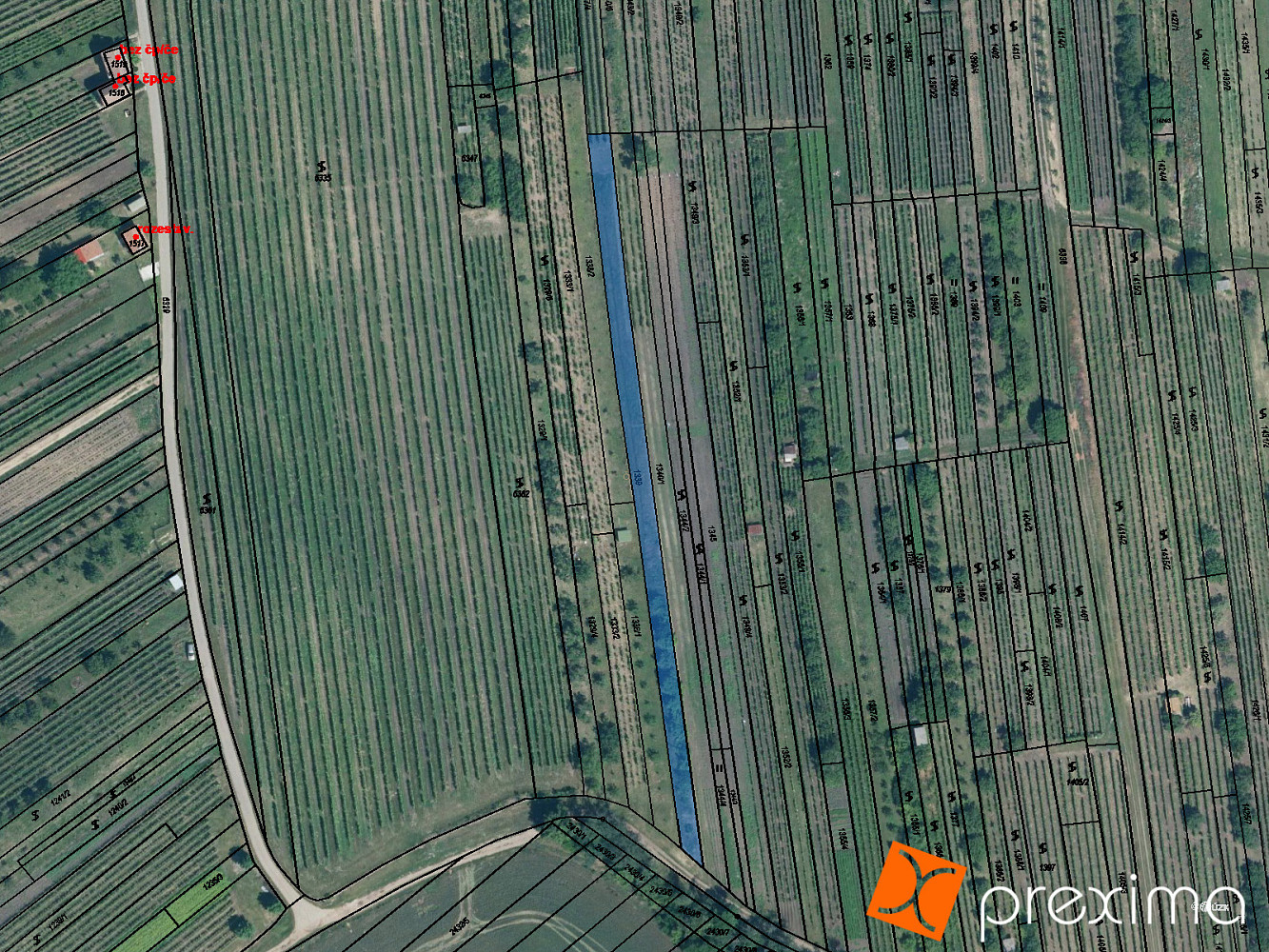 Prodej zahrady 176 m²