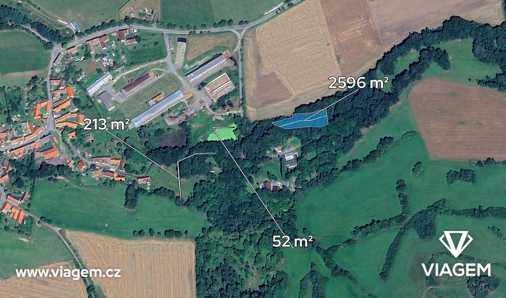 Prodej zahrady 408 m², Volyně – náhled fotky 2