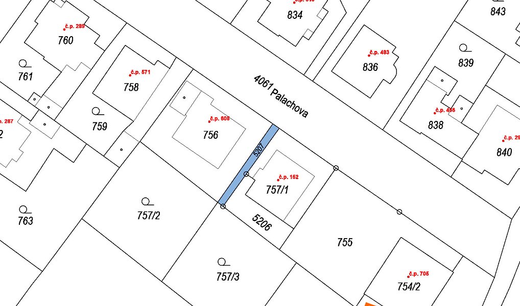 Prodej stavebního pozemku 29 m², Poděbrady – náhled fotky 2