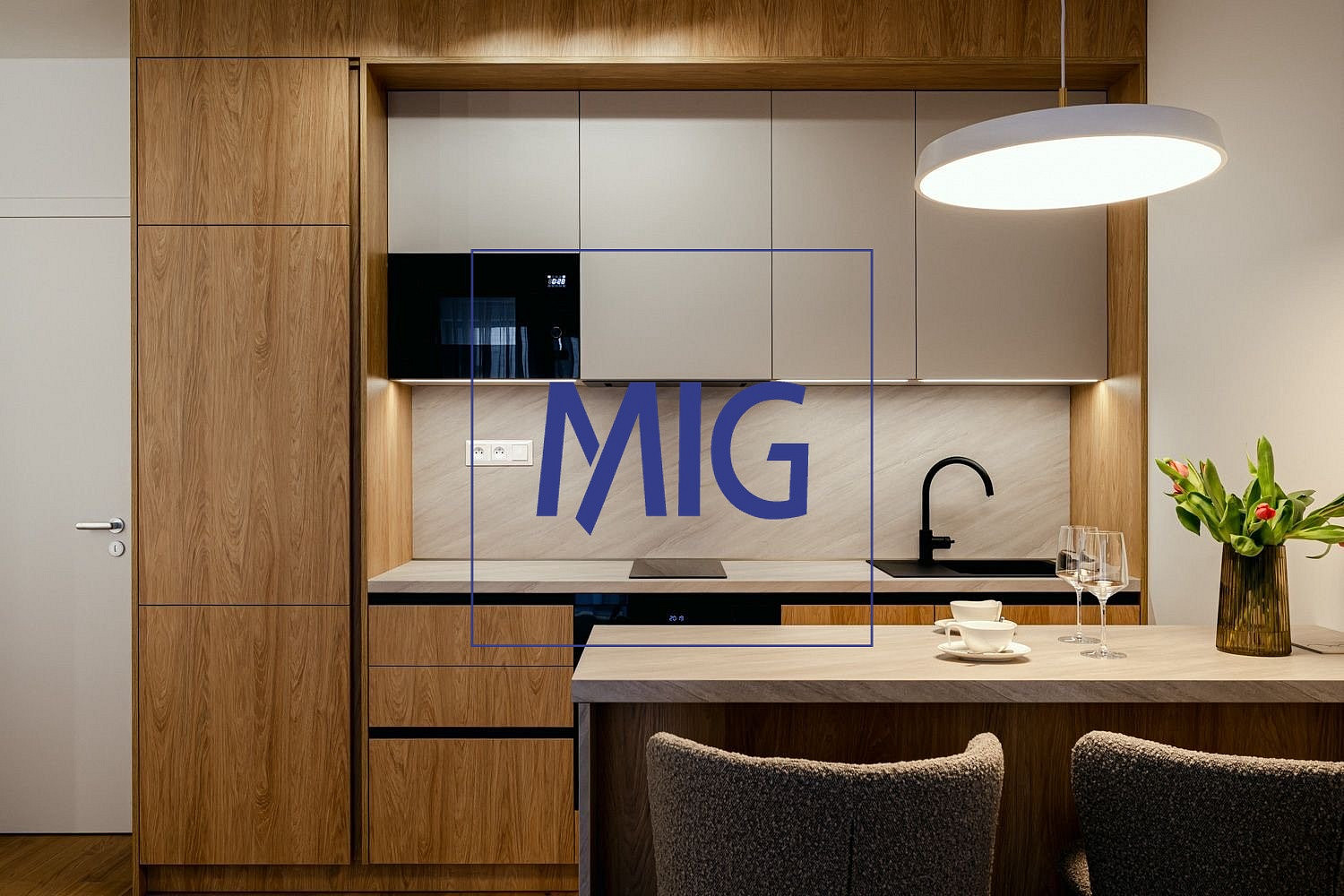 Pronájem bytu 1+kk 45 m² – pohled 6