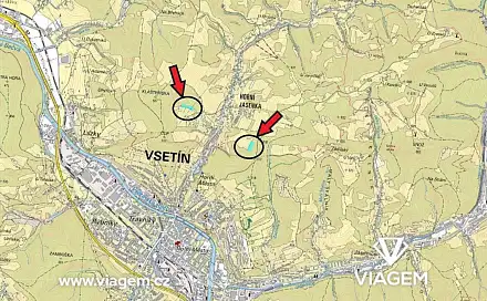 Prodej lesa 1 672 m², Vsetín