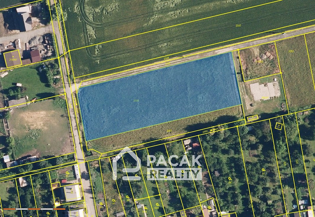 Prodej stavebního pozemku 5 516 m²