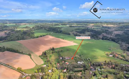 Prodej stavebního pozemku 1 500 m², Horní Bradlo, okres Chrudim