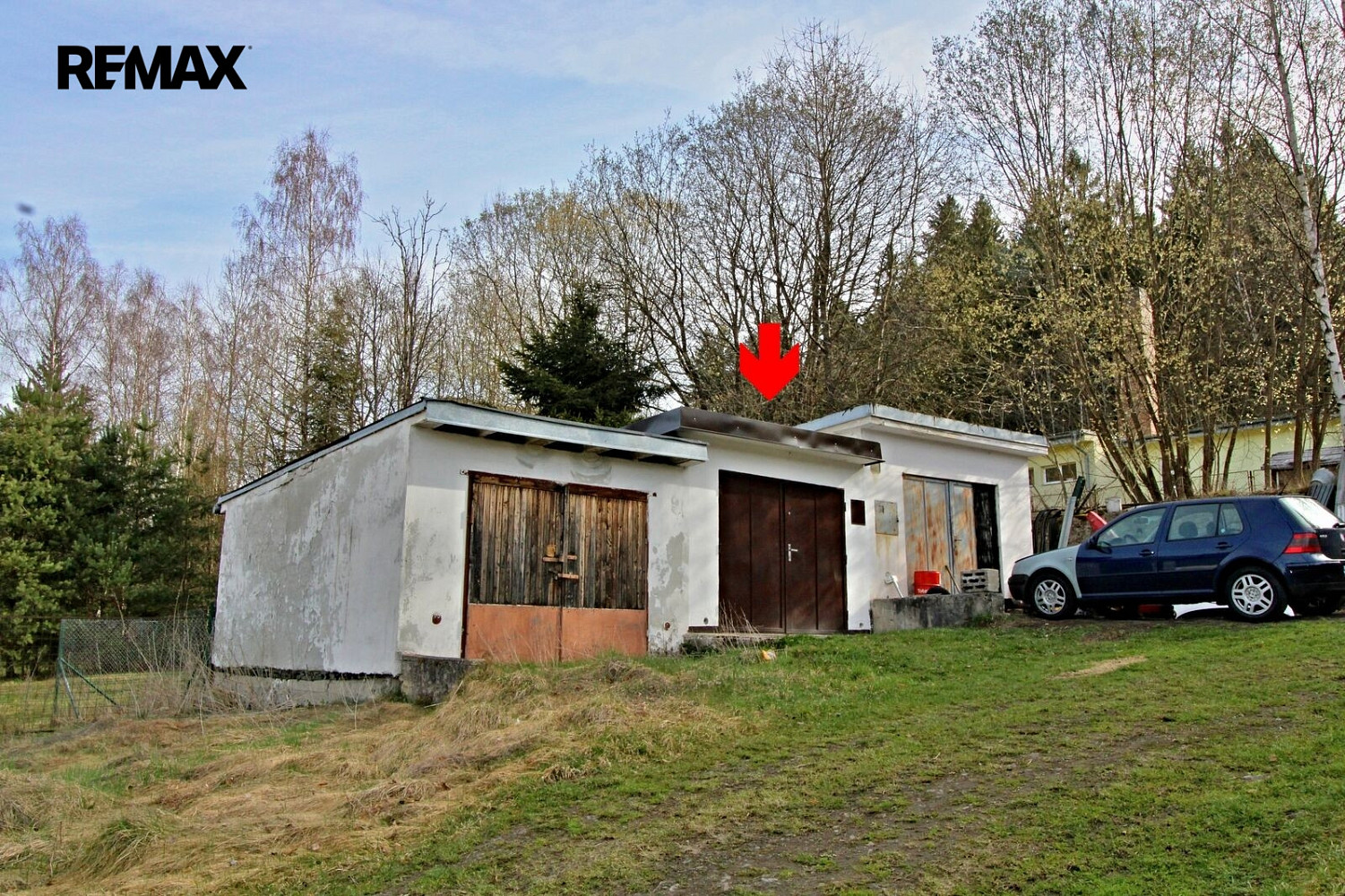 Pronájem garáže, 21 m2, Loučovice