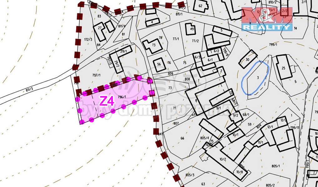 Prodej zahrady 2 365 m², Kochánov – náhled fotky 13