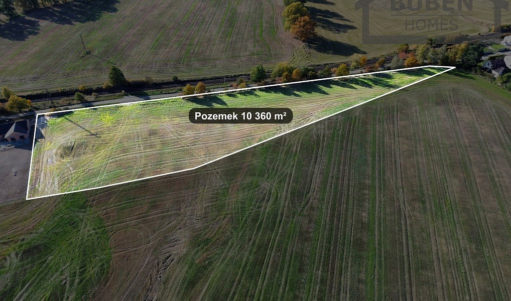 Prodej stavebního pozemku 10 360 m², Bor – náhled fotky 2