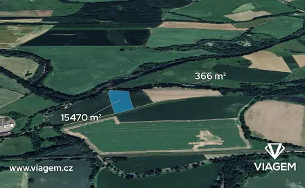 Prodej pole 3 959 m², Čejetice, okres Strakonice