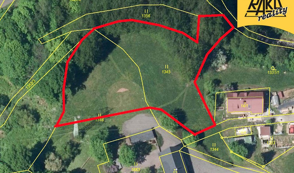 Prodej stavebního pozemku 3 326 m², Trutnov – náhled fotky 2