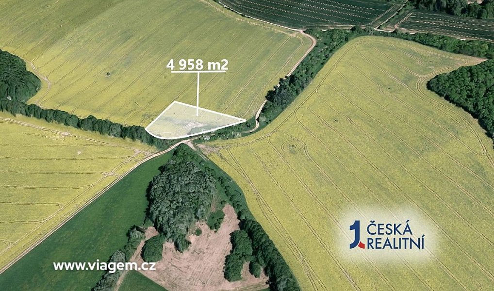 Prodej pole 1 652 m², Soběsuky – náhled fotky 2