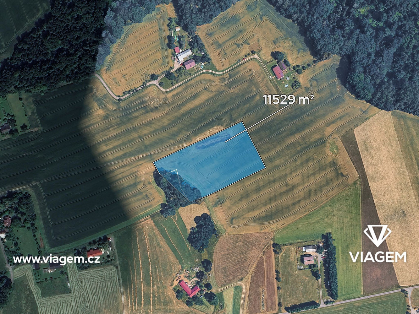 Prodej pole 720 m² – fotografie 2