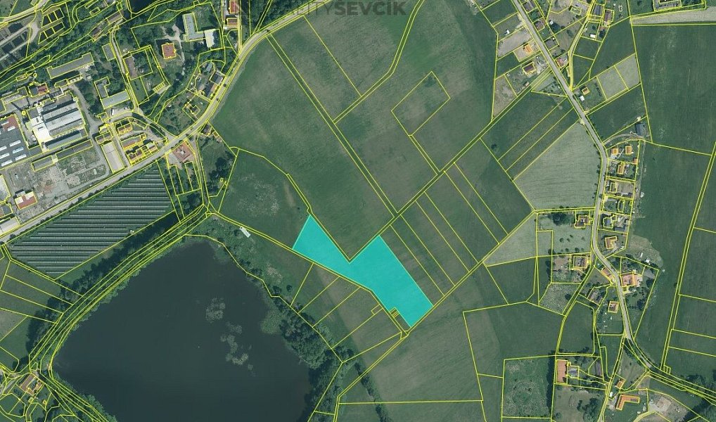 Prodej pole 12 846 m², Chlum u Třeboně – náhled fotky 2