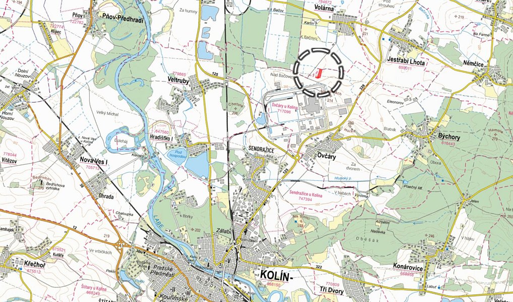 Prodej pole 7 540 m², Ovčáry – náhled fotky 2