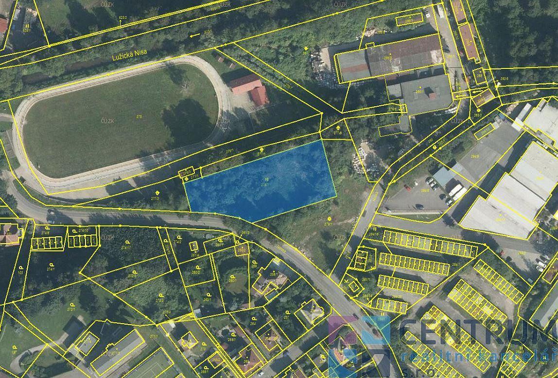 Prodej komerčního pozemku 2 866 m² – fotografie 2
