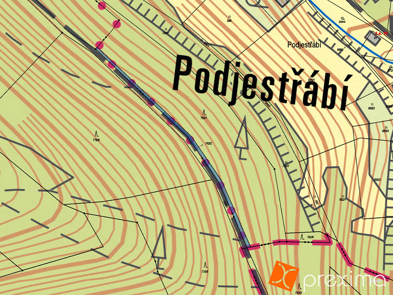 Prodej pozemku 103 m² – fotografie 3
