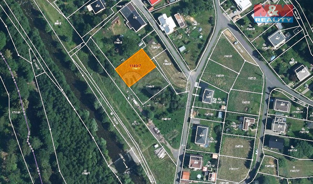 Prodej pozemku 603 m², Karlovice – náhled fotky 3