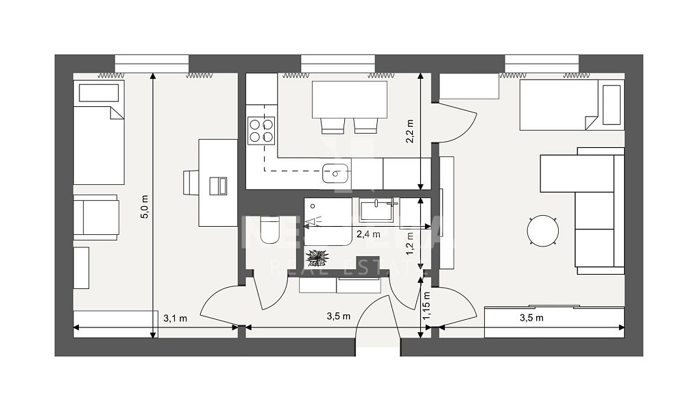 Prodej bytu 2+1 51 m², Praha – náhled fotky 9