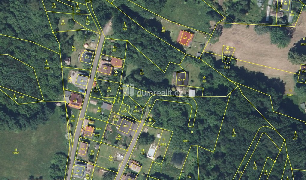 Prodej stavebního pozemku 484 m², Velké Hamry – náhled fotky 4