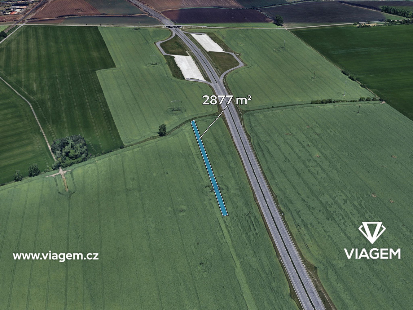Prodej pole 959 m²