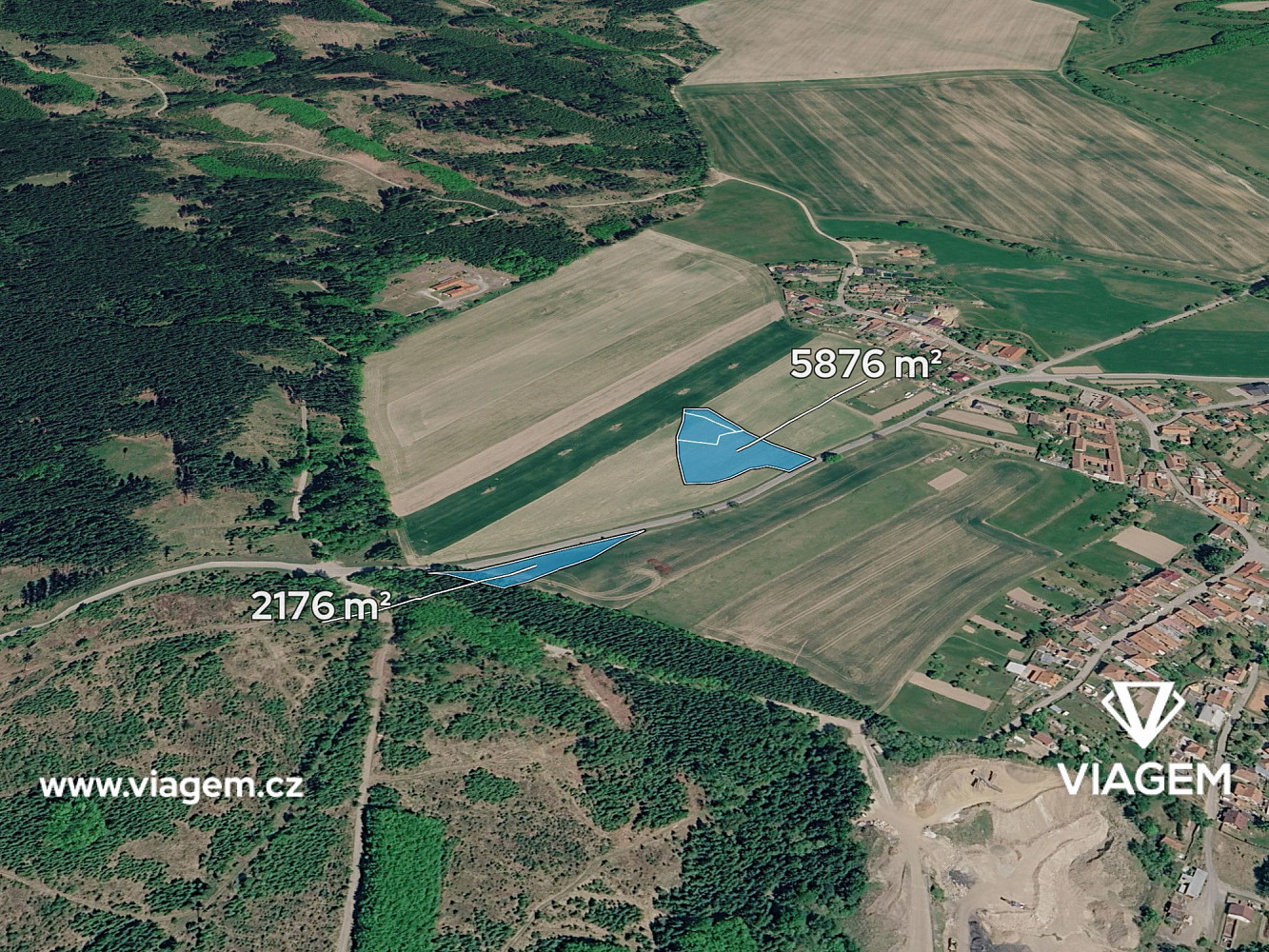 Prodej pole 1 150 m²