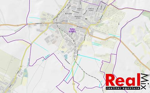 Prodej pozemku 49 606 m², Kyjov, okres Hodonín