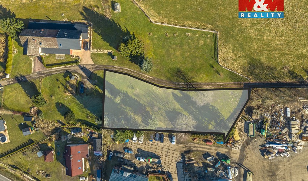 Prodej stavebního pozemku 1 698 m², Horní Habartice – náhled fotky 3