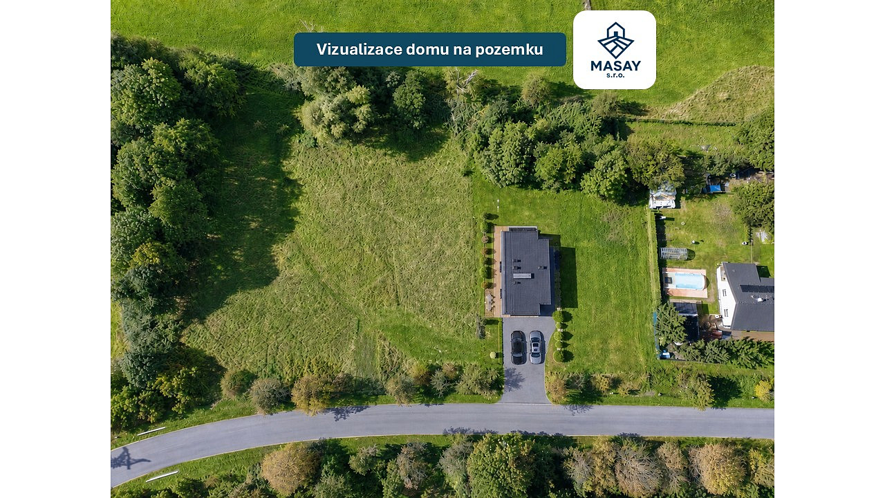 Prodej stavebního pozemku 975 m² – fotografie 3