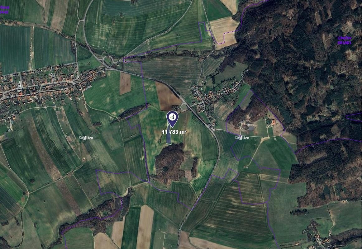 Prodej pole 11 783 m² – fotografie 2