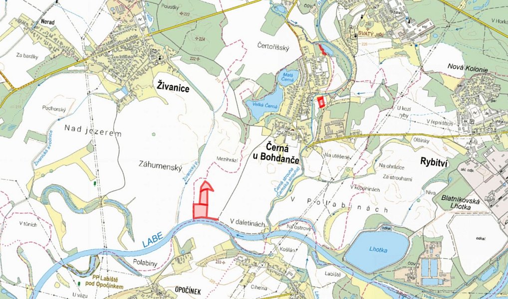 Prodej pole 45 874 m², Černá u Bohdanče – náhled fotky 4
